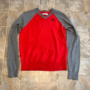 Abercrombie kids v neck sweater